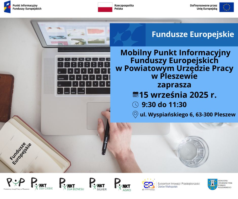 Zdjęcie artykułu Mobilny Punkt Informacyjny Funduszy Europejskich już 15 września 2025 r.
