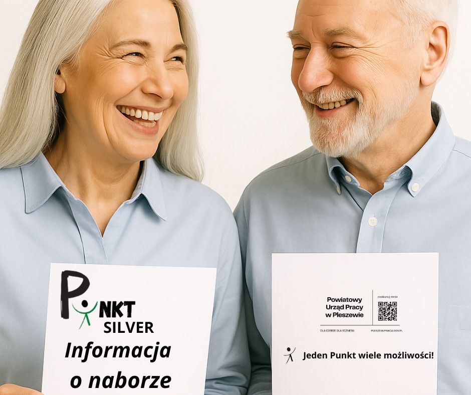 Zdjęcie artykułu Powiatowy  Urząd Pracy w Pleszewie ogłasza  nabór wniosków o dofinansowanie wynagrodzenia za zatrudnienie skierowanego poszukującego pracy, który ukończył 60 lat w przypadku kobiety i 65 lat w przypadku mężczyzny
